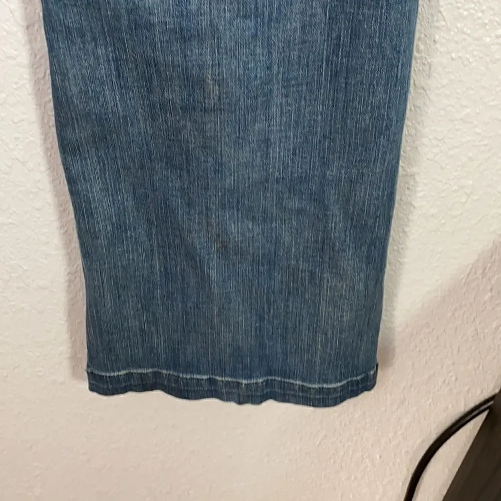 ⭐️MICHAEL KORS FLARE LIGHTLY DISTRESSED DENIM JEANS‎